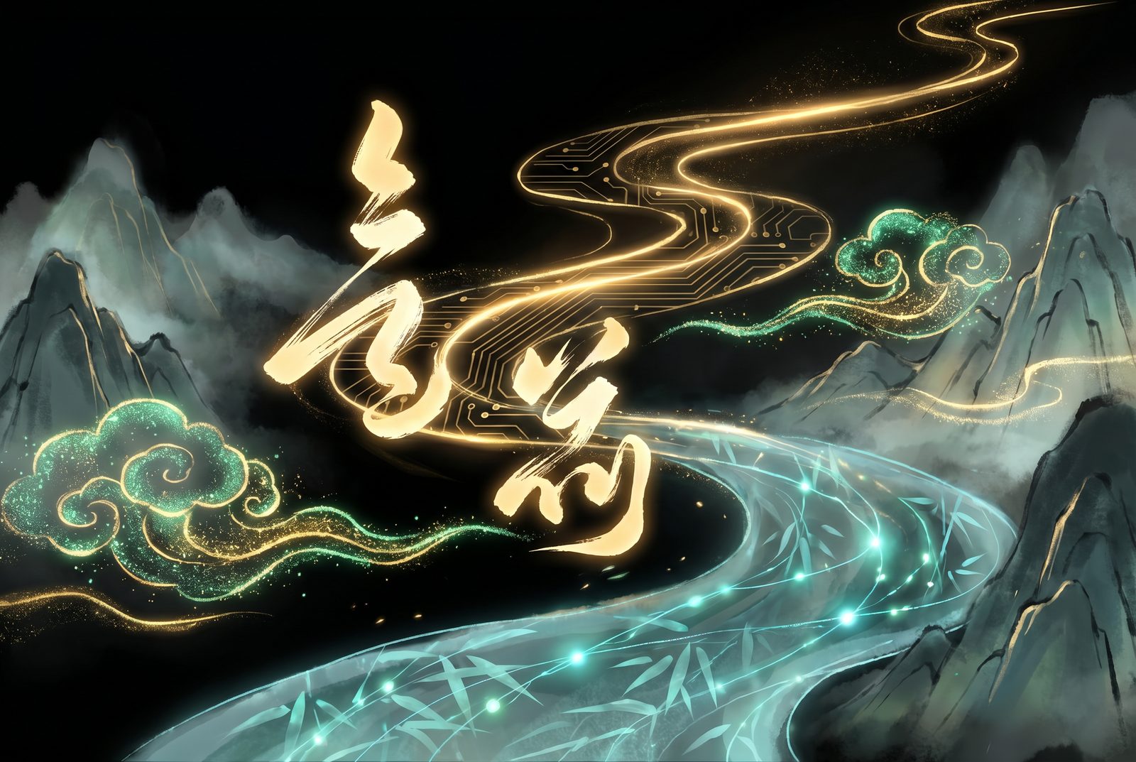 17C AI国风创作工具·东方美学与人工智能融合，来自www.bgv5ye.cn